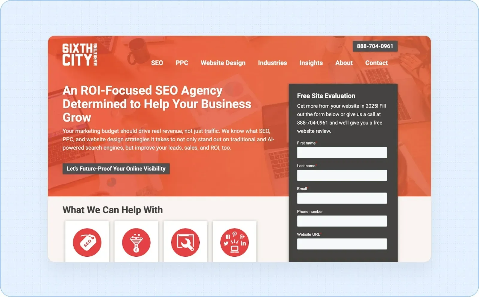Sixth City Marketing for manufacturing SEO Agencies